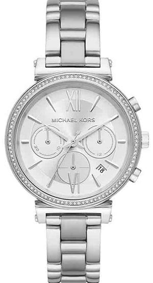 Michael Kors Sofie Quartz Silver Dial Silver Steel Strap Watch For Women - MK6575 Buy Now By Michael Kors