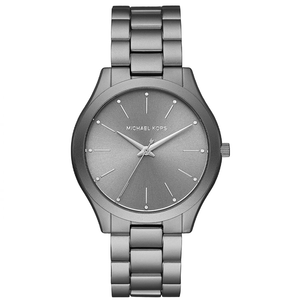 Michael Kors Slim Runway Quartz Grey Dial Grey Steel Strap Watch For Women - MK4506 Buy Now By Michael Kors