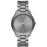 Michael Kors Slim Runway Quartz Grey Dial Grey Steel Strap Watch For Women - MK4506 Buy Now By Michael Kors