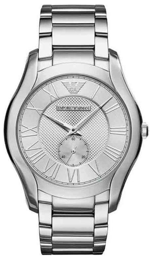 Emporio Armani Dress Quartz Silver Dial Silver Steel Strap Watch For Men - AR11084 Buy Now By Emporio Armani