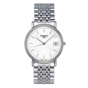 Tissot T Classic Desire Silver Dial Silver Mesh Bracelet Watch for Men - T52.1.481.31 Buy Now By Tissot