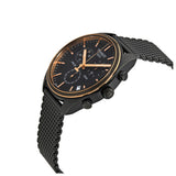 Tissot T Classic PR 100 Chronograph Anthracite Black Dial Black Mesh Bracelet Watch For Men - T101.417.23.061.00 Buy Now By Tissot