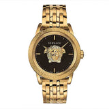 Versace Palazzo Empire Black Dial Gold Steel Strap Watch for Men - VERD00818 Buy Now By Versace
