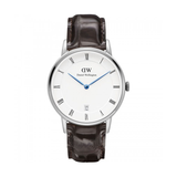 Daniel Wellington Dapper York Quartz White Dial Dark Brown Leather Strap Watch For Women - DW00100097 Buy Now By Daniel Wellington
