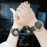 Michael Kors Runway Quartz Black Dial Brown Leather Strap Watch For Women - MK6979 Buy Now By Michael Kors