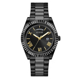 Guess Connoisseur Black Dial Black Steel Strap Watch for Men - GW0265G4 Buy Now By Guess