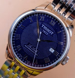 Tissot Le Locle Powermatic 80 Blue Dial Silver Steel Strap Watch For Men - T006.407.11.043.00 Buy Now By Tissot