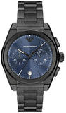 Emporio Armani Analog Chronograph Blue Dial Silver Steel Strap Watch For Men - AR11561 Buy Now By Emporio Armani