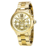 Michael Kors Bradshaw Chronograph Gold Dial Gold Steel Strap Watch For Women - MK5777 Buy Now By Michael Kors