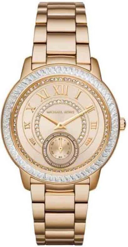 Michael Kors Madelyn Quartz Gold Dial Gold Steel Strap Watch For Women - MK6287 Buy Now By Michael Kors