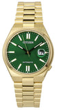 Citizen Tsuyosa Automatic Green Dial Gold Steel Strap Watch For Men - NJ0152-51X Buy Now By Citizen