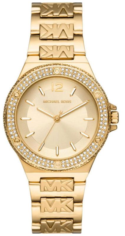 Michael Kors Lennox Three-Hand Gold Dial Gold Steel Strap Watch For Women - MK7339 Buy Now By Michael Kors