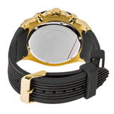 Guess Poseidon Chronograph Black Dial Black Rubber Strap Watch for Men - GW0057G1 Buy Now By Guess