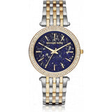 Michael Kors Darci Quartz Blue Dial Two Tone Steel Strap Watch For Women - MK3401 Buy Now By Michael Kors