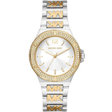 Michael Kors Lennox Three Hand Silver Dial Two Tone Steel Strap Watch For Women - MK7338 Buy Now By Michael Kors