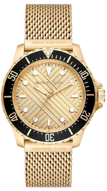 Michael Kors Everest Chronograph Gold Dial Gold Mesh Strap Watch For Men - MK9083 Buy Now By Michael Kors