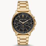 Michael Kors Sullivan Quartz Black Dial Gold Steel Strap Watch For Men - MK8969 Buy Now By Michael Kors