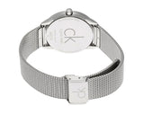 Calvin Klein Minimal Blue Dial Silver Mesh Bracelet Watch for Women - K3M2212N Buy Now By Calvin Klein