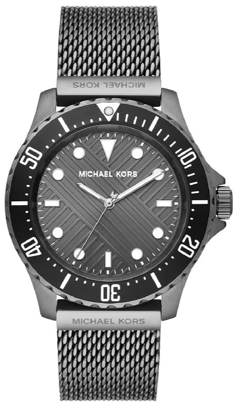 Michael Kors Everest Quartz Grey Dial Grey Mesh Bracelet Watch For Men - MK9093 Buy Now By Michael Kors