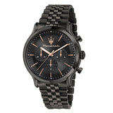 Maserati Epoca Limited Edition Chronograph Black Dial Black Steel Strap Watch For Men - R8873618019 Buy Now By Maserati