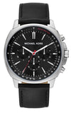 Michael Kors Sullivan Chronograph Black Dial Black Leather Strap Watch For Men - MK8997 Buy Now By Michael Kors