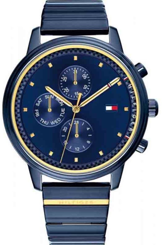 Tommy Hilfiger Blake Blue Dial Blue Steel Strap Watch for Women - 1781893 Buy Now By Tommy Hilfiger