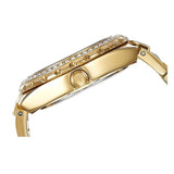 Guess Viva Diamonds Gold Dial Gold Steel Strap Watch for Women - W0111L2 Buy Now By Guess