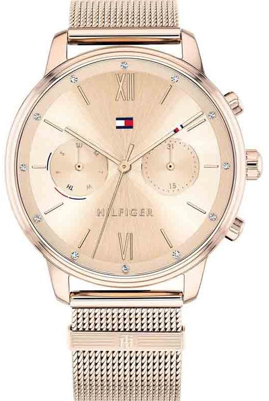 Tommy Hilfiger Blake Quartz Gold Dial Gold Mesh Bracelet Watch for Women - 1782303 Buy Now By Tommy Hilfiger