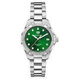 Tag Heuer Aquaracer Diamonds Emerald Green Dial Watch for Women - WBD1316.BA0740 Buy Now By Tag Heuer