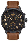 Tissot Chrono XL Quartz Black Dial Brown Leather Strap Watch For Men - T116.617.36.052.03 Buy Now By Tissot