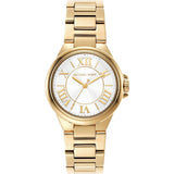Michael Kors Camille Quartz White Dial Gold Steel Strap Watch For Women - MK7255 Buy Now By Michael Kors