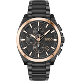 Hugo Boss Grandmaster Black Dial Black Steel Strap Watch for Men - 1513885 Buy Now By Hugo Boss