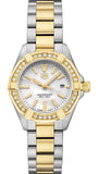 Tag Heuer Aquaracer Diamonds Mother of Pearl Dial Two Tone Steel Strap Watch for Women - WBD1421.BB0321 Buy Now By Tag Heuer