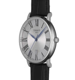 Tissot Carson Premium Silver Dial Black Leather Strap Watch For Men - T122.410.16.033.00 Buy Now By Tissot