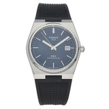 Tissot PRX Powermatic 80 Blue Dial Black Rubber Strap Watch for Men - T137.407.17.041.00 Buy Now By Tissot