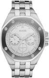 Guess Analog Quartz Silver Dial Silver Steel Strap Watch For Men - U0377G1 Buy Now By Guess