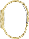 Guess Night Life Diamonds Black Dial Gold Steel Strap Watch for Women - GW0405L2 Buy Now By Guess