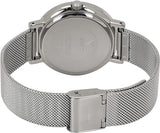 Guess Iconic Diamonds Silver Dial Silver Mesh Bracelet Watch For Women - GW0477L1 Buy Now By Guess