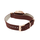 Tissot Everytime Desire White Dial Maroon NATO Strap Watch for Women - T109.210.37.031.00 Buy Now By Tissot