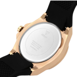 Guess Venus Diamonds Black Dial Black Rubber Strap Watch for Women - GW0118L2 Buy Now By Guess