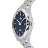 Tudor Style Automatic Blue Dial Silver Steel Strap Watch for Men - M12710-0013 Buy Now By Tudor