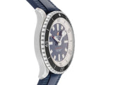 Breitling Superocean Automatic 44 Blue Dial Blue Rubber Strap Watch for Men - A17376211C1S1 Buy Now By Breitling