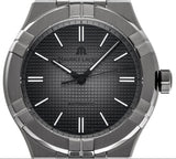 Maurice Lacroix Aikon Automatic Gunmetal Dial Black Rubber Strap Watch For Men - AI6008-PVB00-330-2 Buy Now By Maurice Lacroix