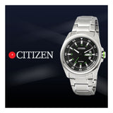 Citizen Eco Drive Urban Black Dial Silver Stainless Steel Watch For Men - AW0020-59EB Buy Now By Citizen
