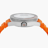 Michael Kors Maritime Three-Hand Analog Black Dial Orange Silicone Strap Watch for Men - MK9157 Buy Now By Michael Kors