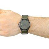 Calvin Klein Tone Green Dial Green NATO Strap Watch for Men - K7K514WL Buy Now By Calvin Klein