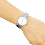 Calvin Klein City White Dial Silver Steel Strap Watch for Women - K2G23146 Buy Now By Calvin Klein