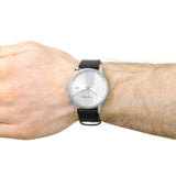 Calvin Klein City Silver Dial Black Steel Strap Watch for Men - K2G2G1CX Buy Now By Calvin Klein