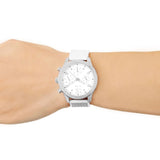Guess Marina Quartz White Dial White Rubber Strap Watch For Women - W1025L1 Buy Now By Guess