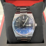 Tissot Powermatic 80 Automatic Gradient Blue Dial Silver Steel Strap Watch for Men - T137.407.11.051.01